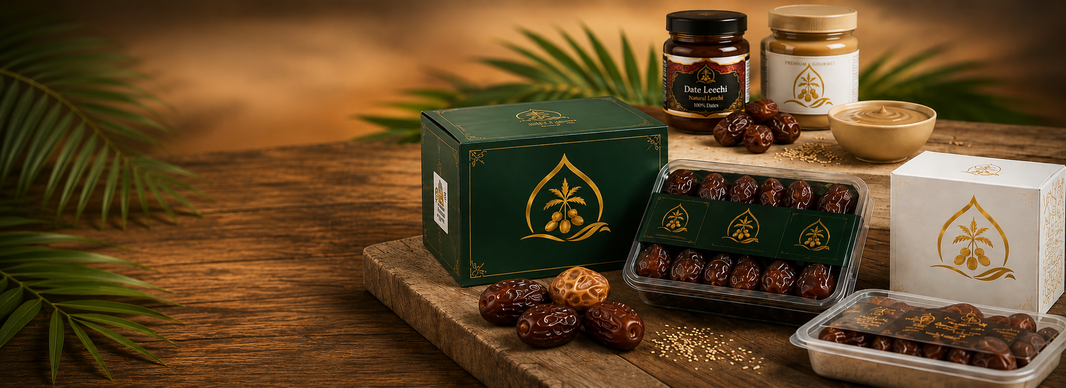Al Majd Al Sami Premium Date Sweets Banner